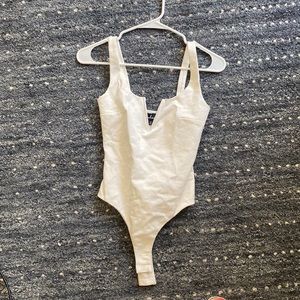 Lulu’s white bodysuit, XS